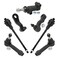 TRQ Front Steering Kit Idler Arm Idler Arm Bracket Assembly Pitman Tie Rod