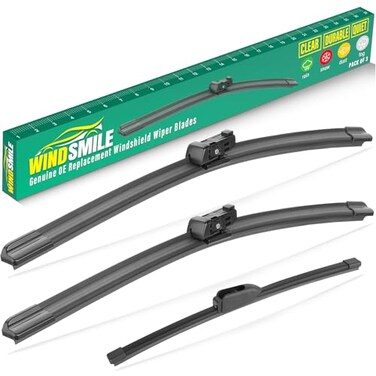 WINDSMILE Windshield Wiper Blades Replacement for Alfa Romeo Stelvio
