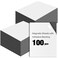 Xuhal 100 Pcs 4 x 6 Inch Adhesive Magnetic Sheets, Flexible Peel Stick