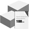 Xuhal 100 Pcs 4 x 6 Inch Adhesive Magnetic Sheets, Flexible Peel Stick