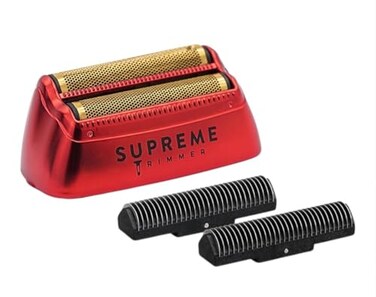 Supreme Trimmer Replacement FoilCutter SB63Hypoallergenic Foil for Crunch STF602Red