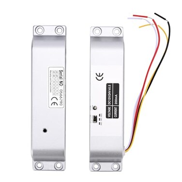 YUHANUS Electric Drop Bolt Lock NC Mode Fail Safe DC 12V Electronic Bolt Door Lock for Access Control System with Time Delay