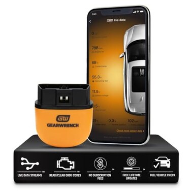 GEARWRENCH Everyday Diagnostic Tool Bluetooth OBDII TesterGWSCAN
