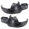 TRQ Front Driver and Passenger Side Inner Fender Liner Set