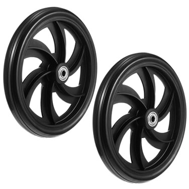 Datanly 2 Sets 7.5 in Walker Replacement Wheel Drive Walker Front Wheel
