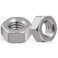 VGBUY 250pcs6-32 Hex Nuts, 304 Stainless Steel 18-8 External Hex nut 6-32, SAE Hex Machine Screw Nuts Hardware Nuts (VG01311