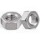 VGBUY 250pcs6-32 Hex Nuts, 304 Stainless Steel 18-8 External Hex nut 6-32, SAE Hex Machine Screw Nuts Hardware Nuts (VG01311