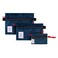 Topo Designs, Unisex, Accessory Bag Bundle - Micro/Sm/Med, Navy/Navy,