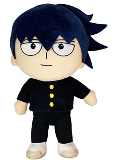 Great Eastern Entertainment Mob Psycho 100 - Ritsu Kageyama Movable Plush 8" H