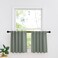 RYB HOME Small Window Curtains, Blackout Curtains for Kitchen Bathroom