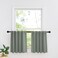 RYB HOME Small Window Curtains, Blackout Curtains for Kitchen Bathroom