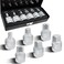 JEUCLEL 6PCS Hex Impact Bit Socket Set, 3/4" Drive Allen Socket Kit, Cr-Mo