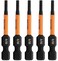 Railer 5pc 3/32 Hex Bit Set 2 Inch S2 Steel Impact Allen Wrench Screwdriver Bits