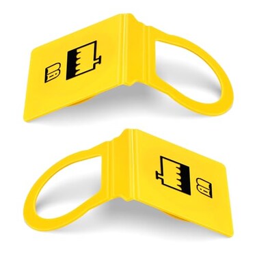 Dreyoo 2 Pack Coolant Overflow Cap Compatible with Chrysler Dodge Jeep Ram