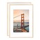 KINLINK KINKINK 2 Pack A1 Picture Frame Solid Wood Natural Frames