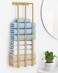 Bethom Towel Racks for Bathroom, Towel Storage Holder Space Saving, Gold