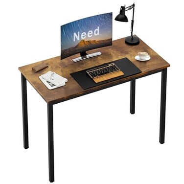 Need Small Computer Desk 31.5Inch Small Sturdy Writing Desk Retro
