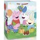 Unique Peppa Pig Large Plastic Gift Bag - (1 CountDurableReusable, Perfect for PartiesCelebrations