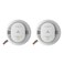 Kidde Hardwired SmokeCarbon Monoxide Detector, AA Battery Backup, Voice Alerts, Interconnectable, LED Warning Light Indicators, 2 Pack