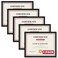 Giftgarden 8.5x11 Picture Frame Black, 8.5 by 11 Award Certificate Diploma Document Frames for Wall or Tabletop Display, 5 Pack