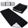 Moonsea Cot Mattress Topper Pad Quilted Black, 75"x30" Inch