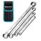DURATECH 4-Piece E-Torx Wrench Set, Double Box End