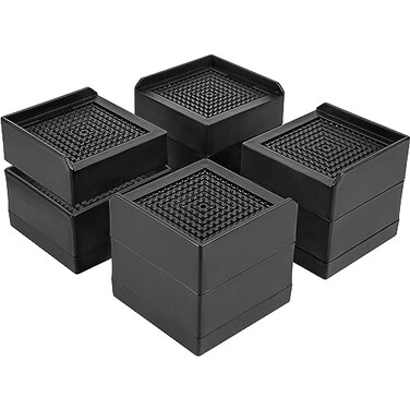 BTSD-home Adjustable Bed Risers 1 or 3 Inch