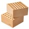 MEEDEN 2Pcs Beechwood Pencil Brush Holders: Paint Storage Organizer Rack