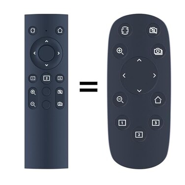 PZL Replacement Remote Control for Logitech Camera PTZ Pro 2 CC2900ep CC3000E Video Conference