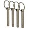 YEUNAS 5/16" Diameter Quick Release Pin, Total Length 3.15", Effective Length 2.44", Stronger with Reinforced Pull Tab (4 Pack