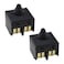 Micro Traders 2PCS Angle Grinder Switch for 100mm 4" Angle Grinder Push Button Power Switch Replacement Handheld Electric Tool Accessories