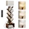 Evermagin 6 Tier Tree Bookshelf with Light, Bookcase, Remote Control