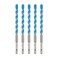 toolant 3/8" Shockproof Hex Shank Masonry Drill Bits, 5-Piece Set
