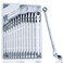 toolant 16PCS Extra Long Ratcheting Wrench Set Flex Head Metric 8-24mm