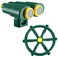 Xuhal Pirate Ship Wheel Playground Accessories, Steering Helm Binoculars