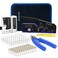 VCELINK RJ45 Crimp Tool Advanced Kit, All-In-One CAT7/6/5 Crimper, Blue