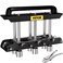 VEVOR Three-Station Edge Roller Bender, 0-90° Bending Angle Sheetmetal Break, BlackSilver