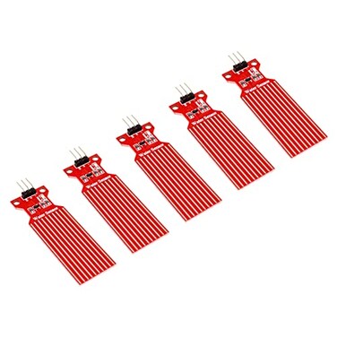 DIYables Water Sensor Detector for Arduino, ESP32, ESP8266, Raspberry Pi, 5 Pieces
