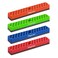 Mayouko 4PCS 1/4" Magnetic Hex Bit Holder Rack Organizer, 172 Holes, 1/4-Inch Drill Bit Holder, 4 Racks, Magnetic Bit Holder with Magnet Base for Screwdriver Bits