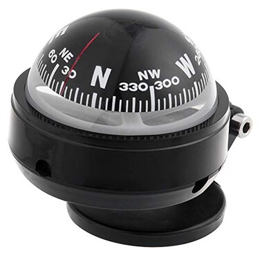 KIMISS Car Dashboard Compass Ball
