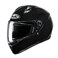 HJC C10 Solid Full Face Motorcycle Helmet (Black, Small