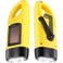 Leelosp 2 Pcs Hand Crank Solar Flashlight Emergency LED,Yellow