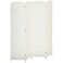 HOMCOM Room Divider 4 Panel Folding Privacy Screen 5.6' Tall Brown