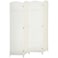 HOMCOM Room Divider 4 Panel Folding Privacy Screen 5.6' Tall Brown