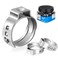 HeSun 100PC 1/2" PEX Crimp Ring, Pex Cinch Clamp Ring