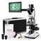 EDKKIE Lab Compound Monocular Microscopes with Constant Temperature,Dual-View Microscope for Adults Students with 40X-2500X Magnification, WF10X/25X Eyepiece, 7'' LCD Screen, Built in 5MP Camera