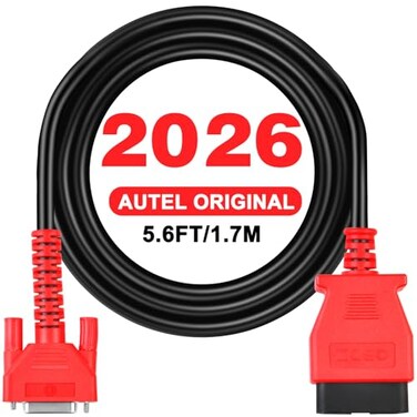 Autel Original OBD2 Main Test Cable, 16 Pin OBDII Diagnostic Test Cable