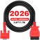 Autel Original OBD2 Main Test Cable, 16 Pin OBDII Diagnostic Test Cable