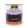Rustins Quick Drying Radiator Enamel Paint Satin Black 250ml8.5 Fl. Oz.