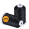 Simthread Embroidery Thread 5500 Yards Black 900, 2 Huge Spools 40wt Polyester for Brother, Babylock, Janome, Singer, Pfaff, Husqvarna, Bernina Machine